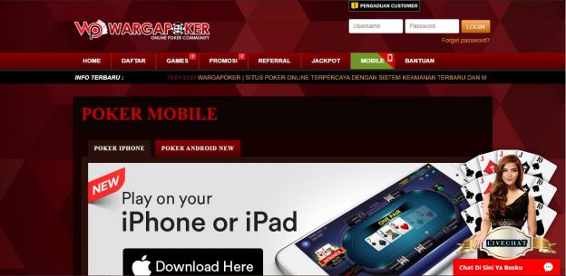 Wargapoker - Download APK Poker Online Langsung Dari Smartphone