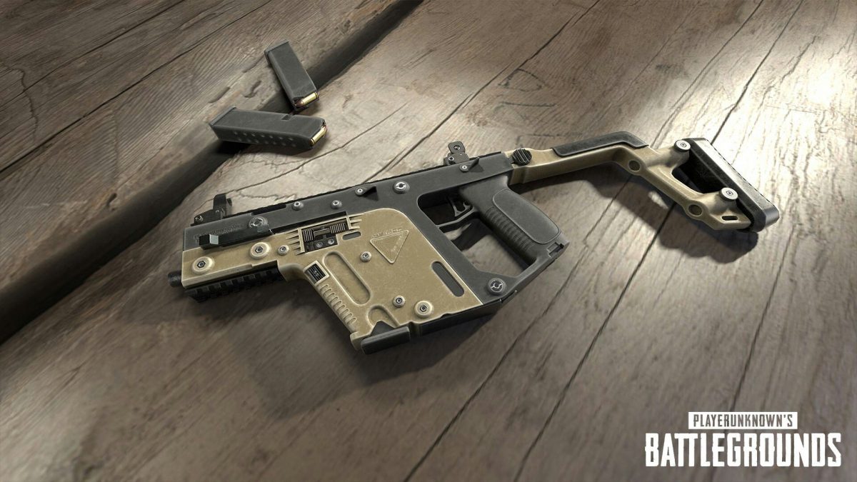 Recognize Weapons Type SMG In PUBG Mobile Game